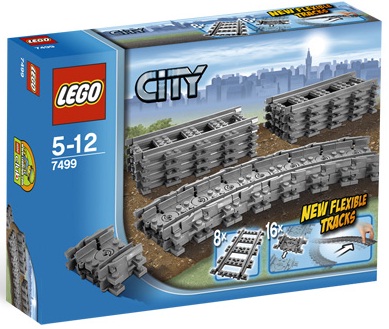 LEGO City 7499 Flexible and Straight Tracks - Toys N Bricks