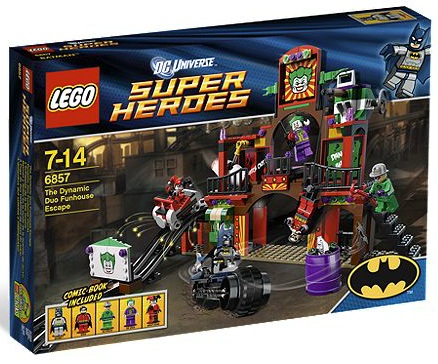 LEGO Superheroes 6857 The Dynamic Duo Funhouse Escape - Toysnbricks