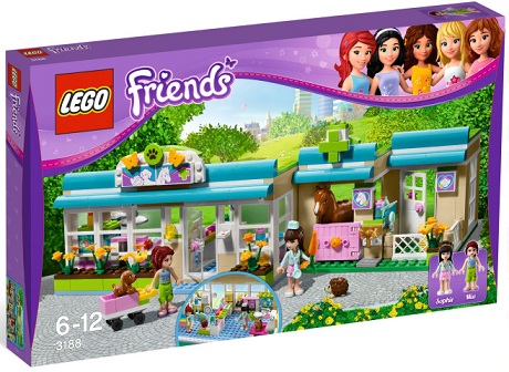 LEGO Friends 3188 Heartlake Vet - Toysnbricks