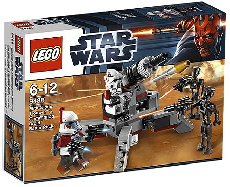 LEGO Star Wars 9488 Elite Clone Trooper & Commando Droid Battle Pack - Toysnbricks