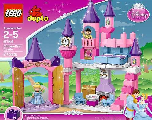 LEGO Duplo Princess 6154 Cinderella's Castle - Toysnbricks