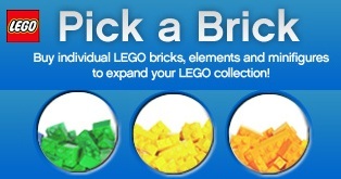 LEGO Pick a Brick Banner - Toysnbricks