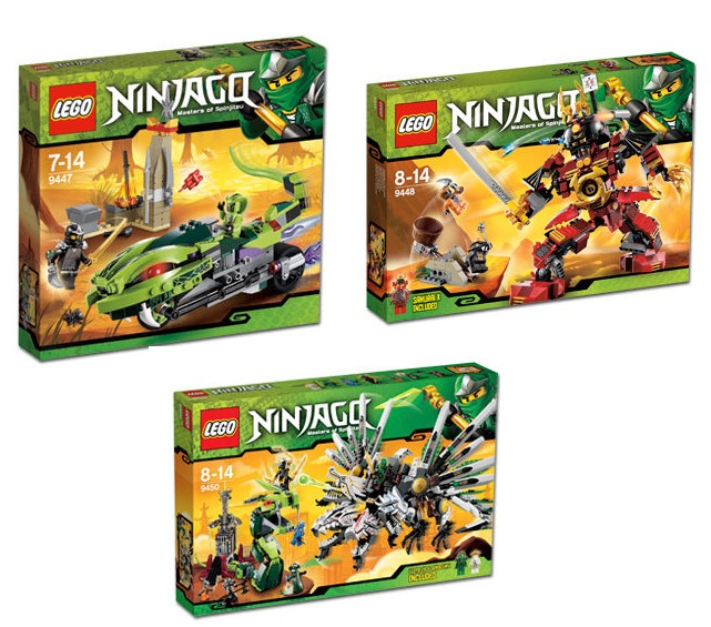 LEGO Ninjago 2012 Summer Booster Packs, Spinners, Sets Toys N Bricks