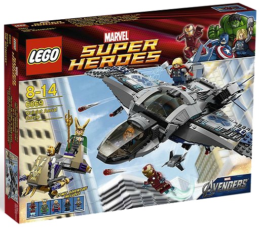 LEGO Superheroes 6869 Quinjet Aerial Battle - Toysnbricks