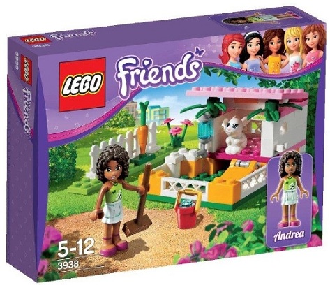 LEGO Friends 3938 Andreas Rabbit Hutch - Toysnbricks