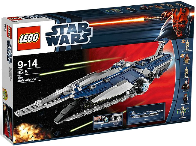 LEGO Star Wars 9515 The Malevolence - Toysnbricks