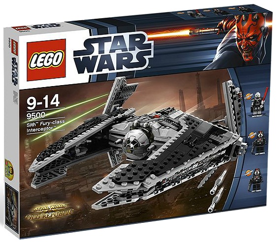 LEGO Star Wars 9500 Sith Fury-class Interceptor - Toysnbricks