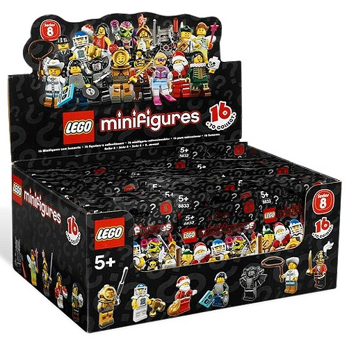 LEGO Minifigures Series 8 8833 Box - Toysnbricks