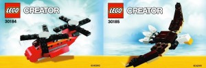 LEGO Creator 2013 Polybag Sets (30184 30185)