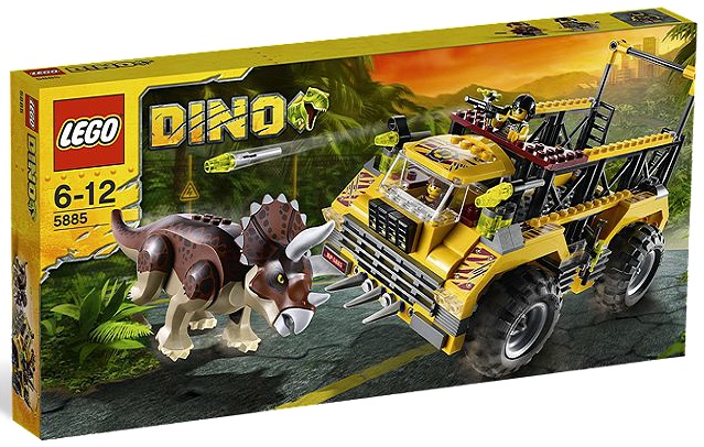 LEGO Dino Triceratops Trapper 5885 - Toysnbricks