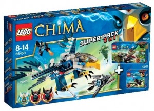 LEGO Legends of Chima 66450 Super Pack 3 in 1 - Toysnbricks