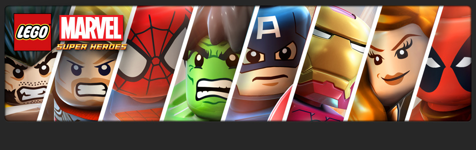 LEGO Marvel Superheroes Video Game Banner