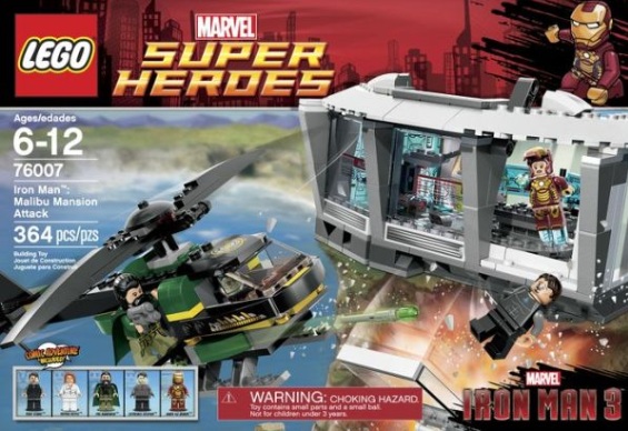 LEGO 76007 Iron Man Malibu Mansion Attack (Marvel Superheroes) - Toysnbricks