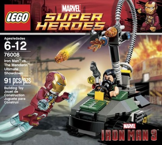 LEGO 76008 Iron Man vs. The Mandarin Ultimate Showdown (Marvel Superheroes) - Toysnbricks