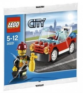 LEGO City 30221 Fire Car Polybag - Toysnbricks