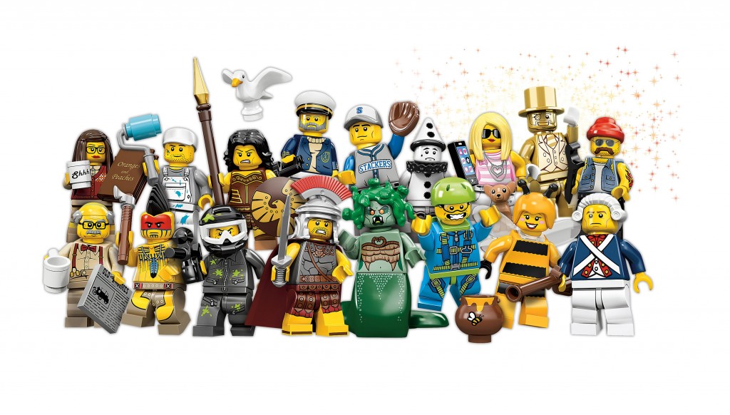 LEGO Series 10 Minifigures 71001 (High Resolution)