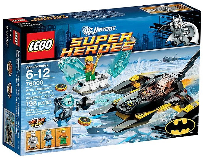 LEGO 76000 Superheroes Arctic Batman vs. Mr. Freeze Aquaman on Ice - Toysnbricks
