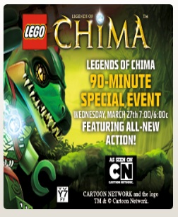 LEGO Chima Movie March 2013 on Cartoon Network