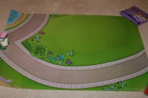LEGO Friends Playmat Easter 2013 Event at ToysRUs USA