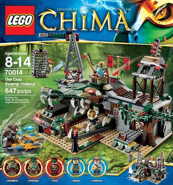 LEGO Legends of Chima 70014 The Croc Swamp Hideout - Toysnbricks