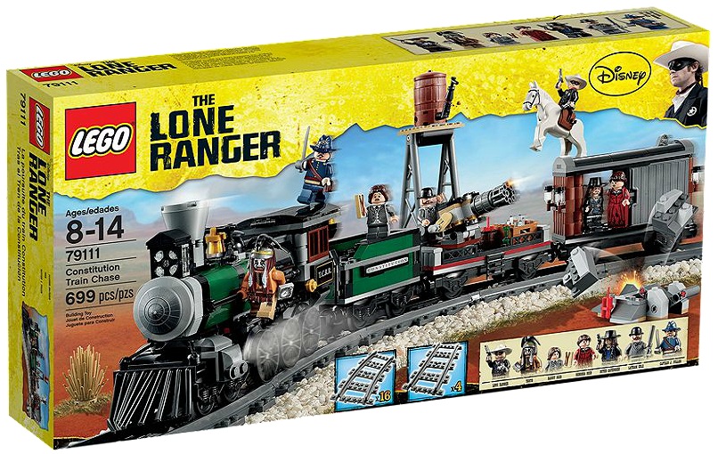 LEGO Lone Ranger 79111 Constitution Train Chase - Toysnbricks