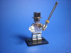 LEGO Mr.Gold Minifigure 71001 Series 10
