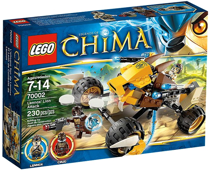LEGO 70002 Legends of Chima Lennox' Lion Attack - Toysnbricks