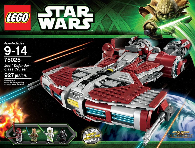 LEGO 75025 Jedi Defender-class Cruiser Star Wars