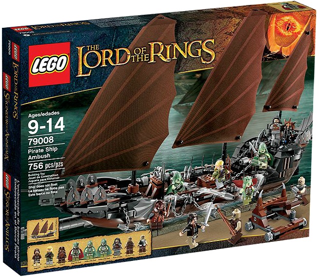LEGO 79008 Lord of the Rings Pirate Ship Ambush - Toysnbricks