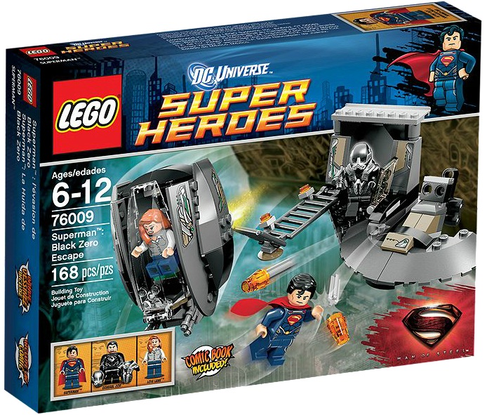 LEGO DC Superheroes Superman Black Zero Escape 76009 - Toysnbricks