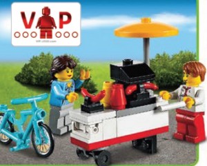LEGO 40078 Hot Dog Cart Set (July 2013) - Toysnbricks