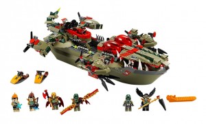 LEGO 70006 Legends of Chima Cragger’s Command Ship - Toysnbricks