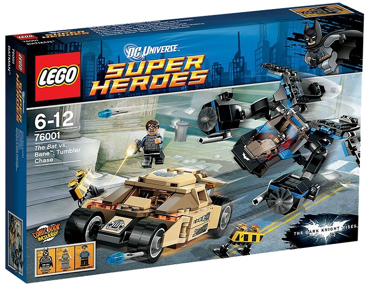 LEGO 76001 Super Heroes The Bat vs. Bane Tumbler Chase - Toysnbricks