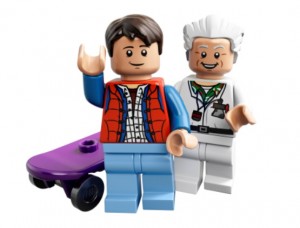LEGO BTTF 21103 Marty McFly & Emmett Doc Brown Minifigures - Toysnbricks