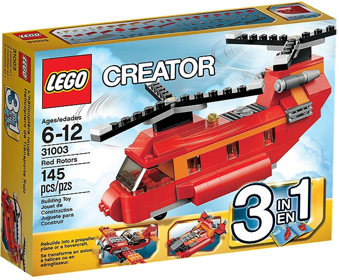 LEGO Creator 31003 Red Rotors - Toysnbricks
