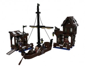 LEGO The Hobbit Lake Town Chase