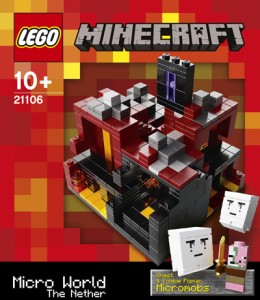 LEGO Minecraft 21106 Micro World The Nether