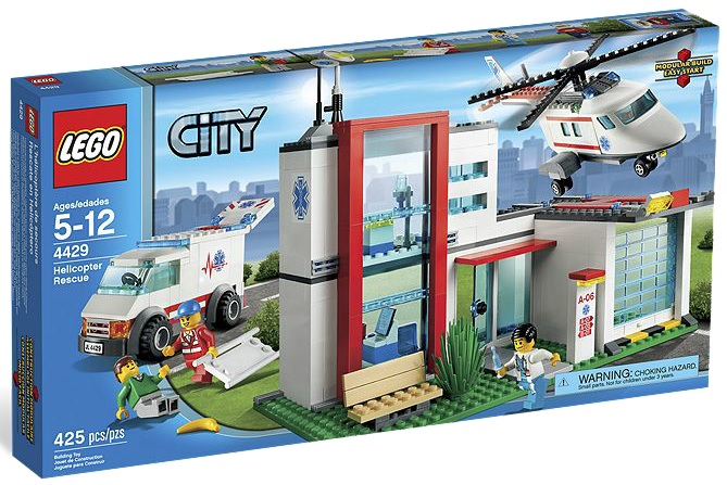 LEGO City 4429 Helicopter Rescue - Toysnbricks