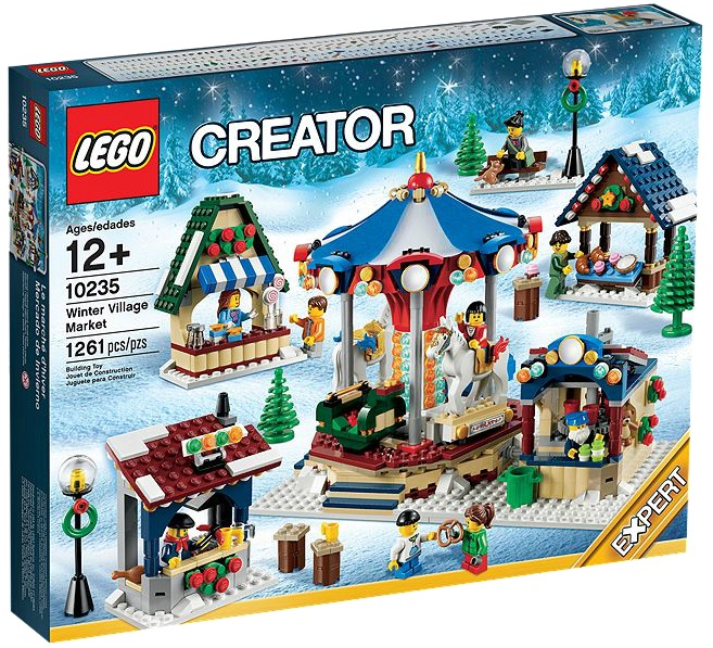 LEGO Creator 10235 Winter Village Market - Toysnbricks