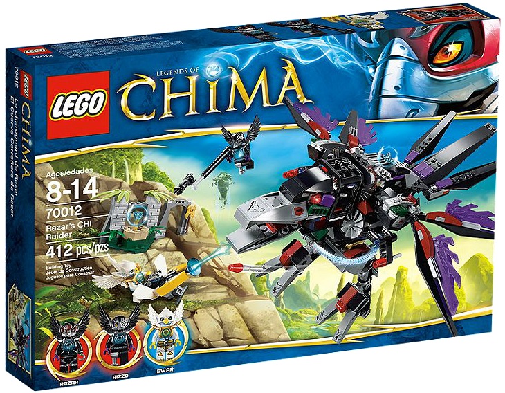 LEGO Legends of Chima 70012 Razar's CHI Raider - Toysnbricks