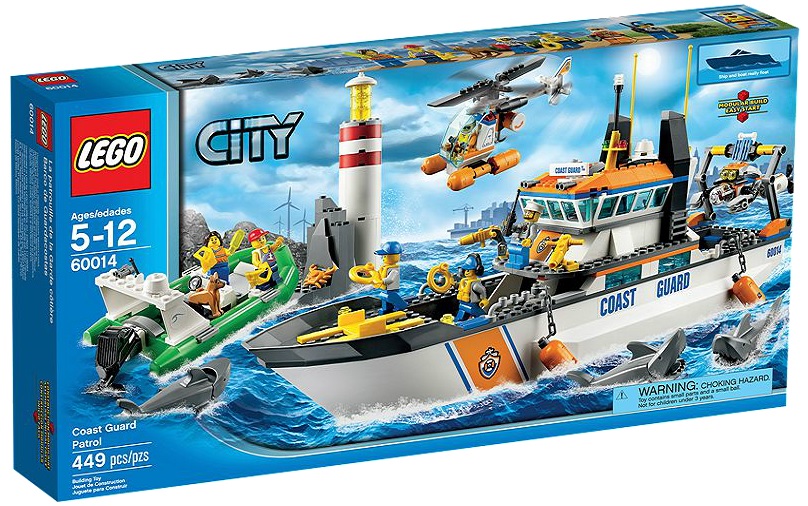 LEGO 60014 City Coast Guard Patrol - Toysnbricks
