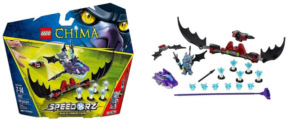 LEGO 70137 Speedorz Legends of Chima Bat Strike - Toysnbricks