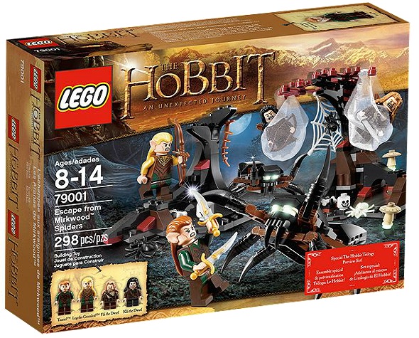 LEGO 79001 Hobbit Escape from Mirkwood Spiders - Toysnbricks