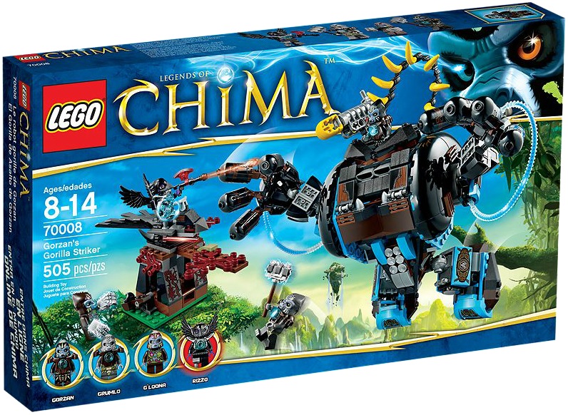 LEGO Legends of Chima 70008 Gorzan's Gorilla Striker - Toysnbricks