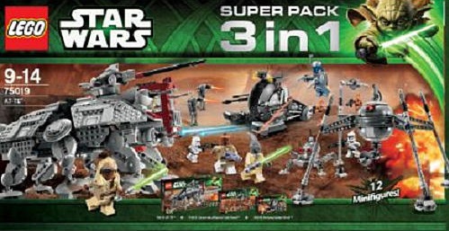 LEGO Star Wars Super Pack 3 in 1 (75019 75016 75015)
