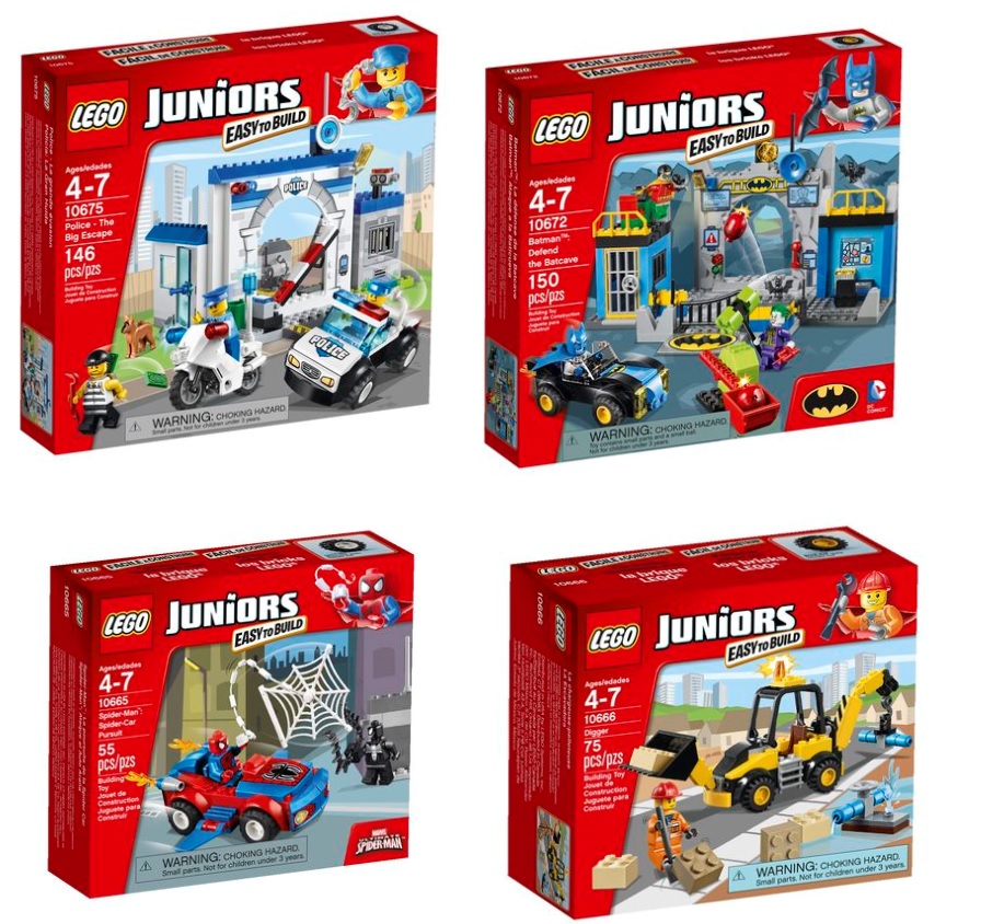 LEGO Juniors 2014 Sets & Images (10675 10672 10665 10666 10668 10667