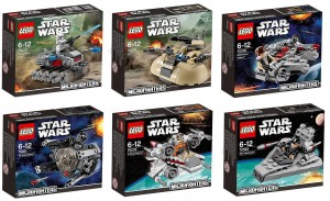 LEGO Star Wars Microfighters 75028 75029 75030 75031 75032 75033