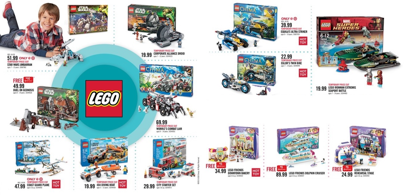 Target Canada: 2013 Holiday November LEGO Sale