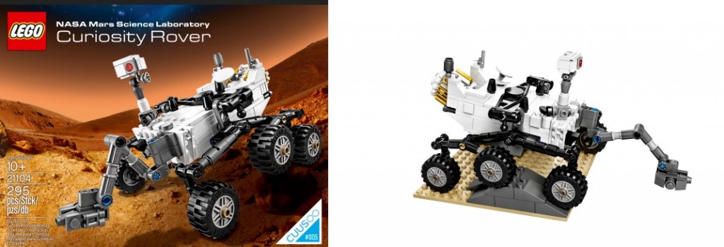 LEGO 21104 NASA Mars Science Laboratory Curiosity Rover Cuusoo 2014 - Toysnbricks