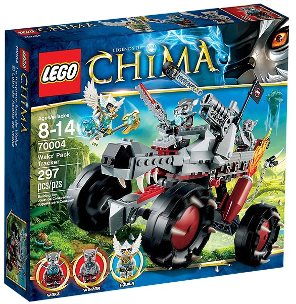LEGO Legends of Chima Wakz Pack Tracker 70004 - Toysnbricks